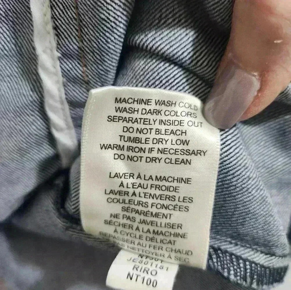 Womens JAG jean jacket, size 1x - Picture 4 of 10